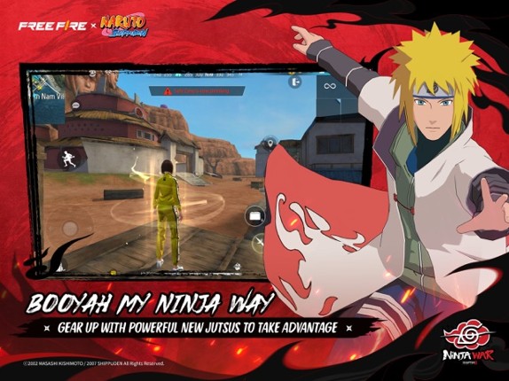 Free Fire x NARUTO SHIPPUDEN screenshot