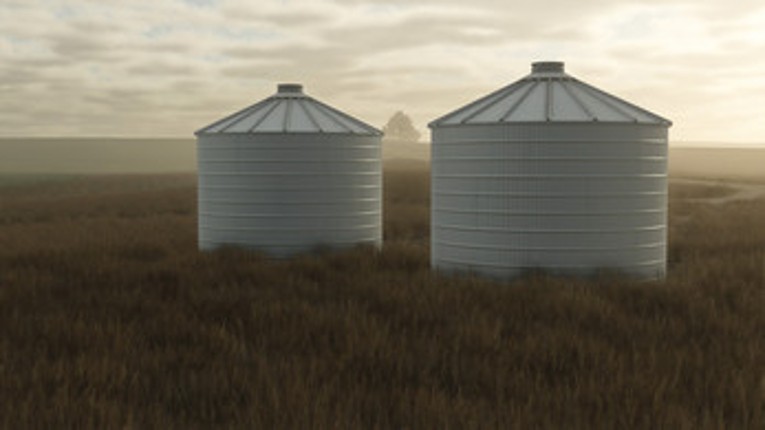 FS25 Columbian 541 Redtop Grain Bin screenshot