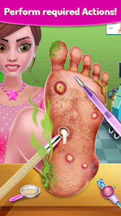 ASMR Salon: Foot Care Makeup Image