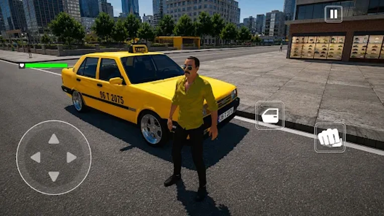 Sarı Taksi: Türk Araba Oyunu screenshot