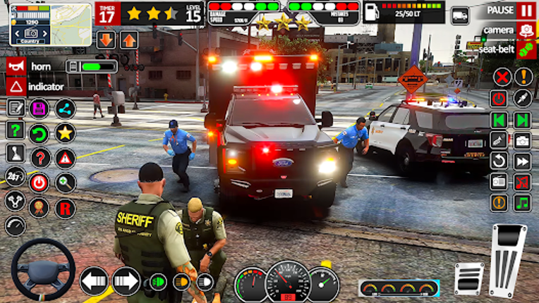 City Police Cop Car Chase Game Image