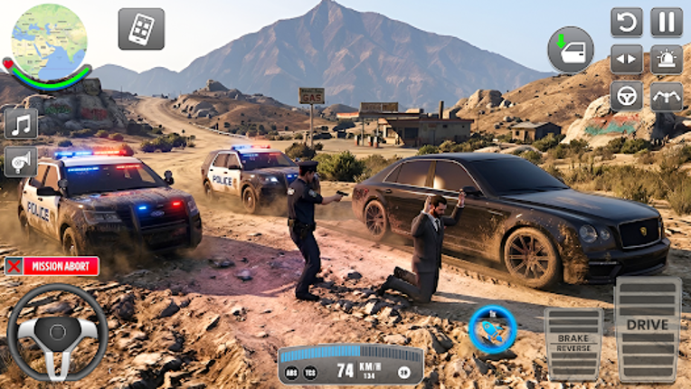 City Police Cop Car Chase Game screenshot