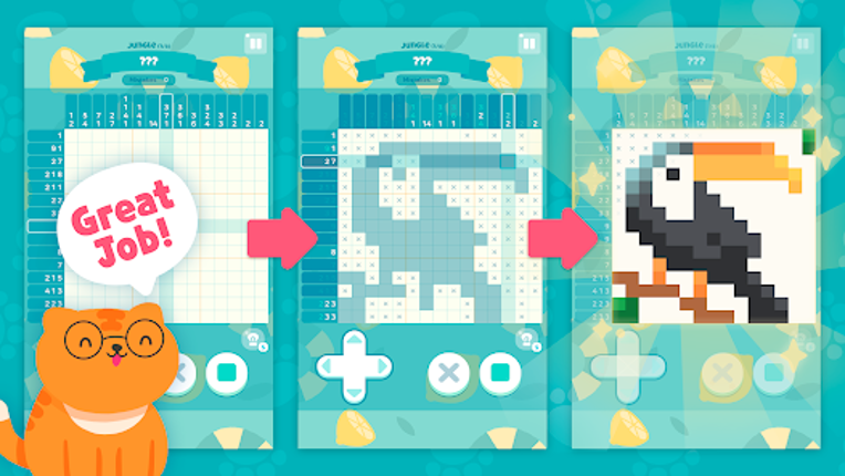 Meow Tower: Nonogram (Offline) screenshot