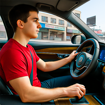 School Car Driver 3D Game Image