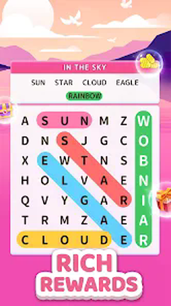 Ring of Words: Find Words screenshot