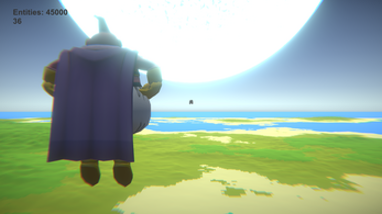 Unity3D ECS Dragonball Z Demo! screenshot