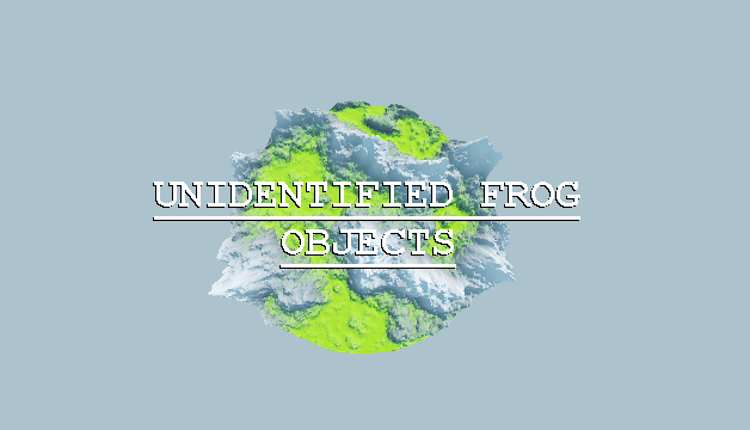 Unidentified Frog Objects Game Cover