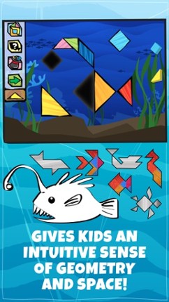 Kids Doodle &amp; Discover: Sea Animals - Math Puzzles That Make Your Brain Pop screenshot