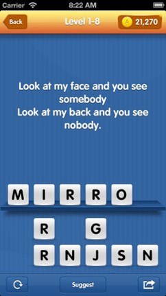Riddles - Great Challenge for your Brain and Erudition. Fascinating intellectual game screenshot