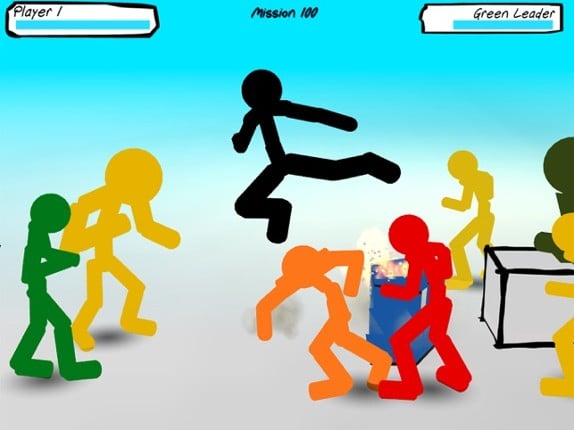 Stickman Street Fighting Image