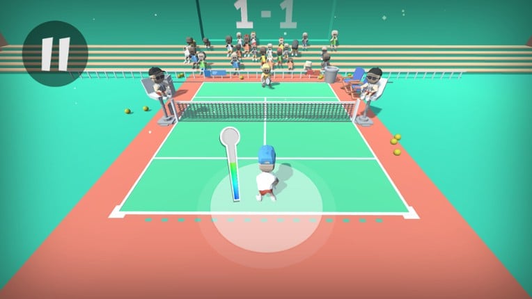 Swipe Tennis screenshot