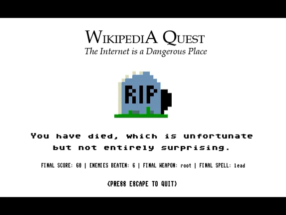 Wikipedia Quest screenshot
