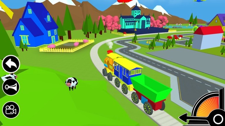 3D Toy Train - Free Kids Train Game Image