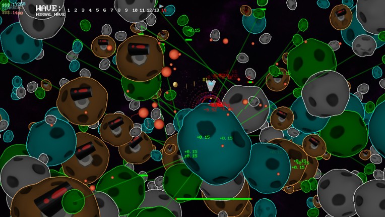 Asteroids ++ screenshot