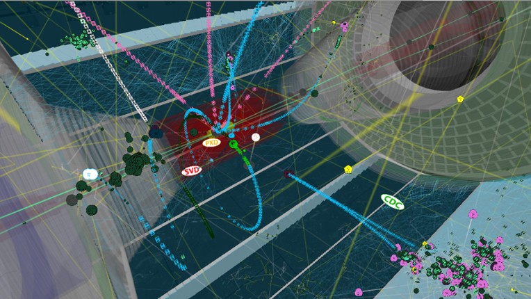 Belle II in Virtual Reality screenshot