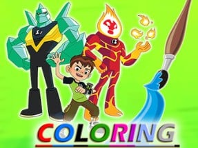 Ben 10 Coloring Image