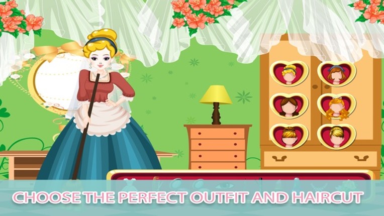 Cinderella  Makeover - Feel like Cinderella in the Spa and Make up salon in this game screenshot