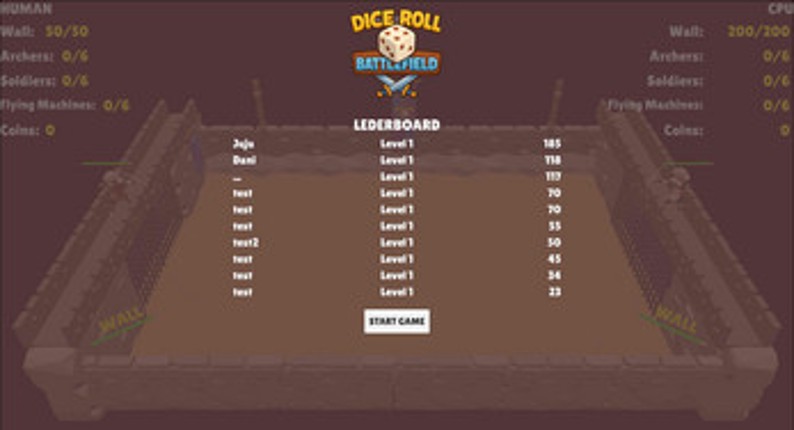 Dice Roll Battlefield Image