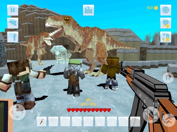 DinoSaur Ice Survival Craft screenshot