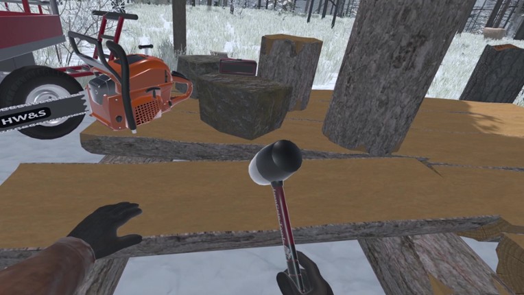 Forest Construction VR screenshot