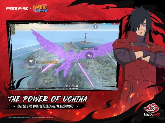 Free Fire x NARUTO SHIPPUDEN screenshot