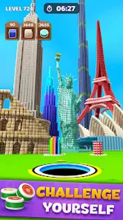 Hole Swallows Tile: Black Hole screenshot