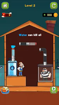 Home Pipe: Water Puzzle Image