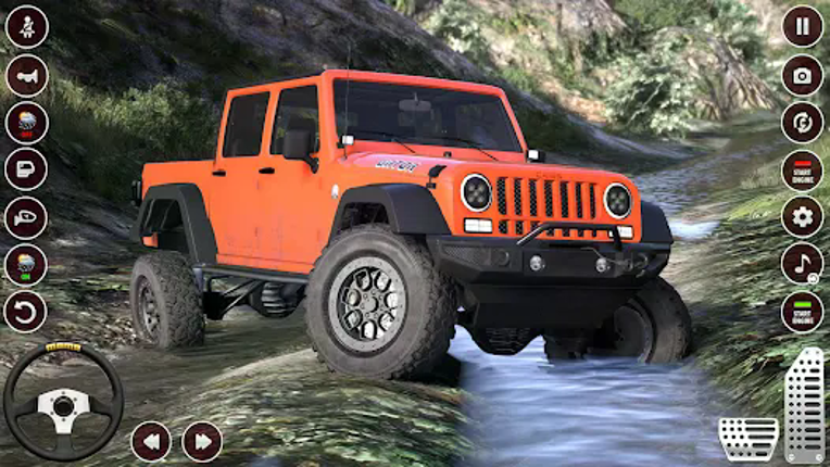 Indian Jeep Driving Simulator screenshot