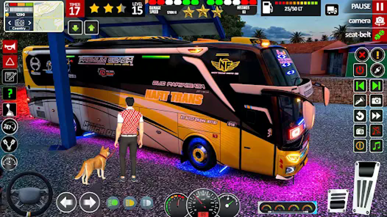 US City Passenger Bus Games 3D Image