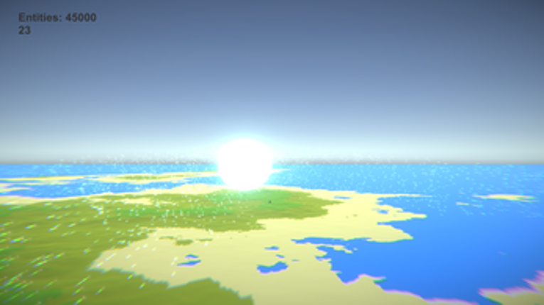 Unity3D ECS Dragonball Z Demo! screenshot