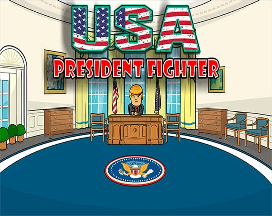 USA President Fighter - Trump Boxing Game Cover