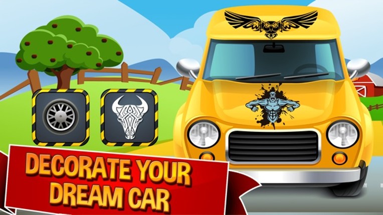 Kids Car Wash Shop &amp; Design-free Cars &amp; Trucks Top washing cleaning games for girls screenshot