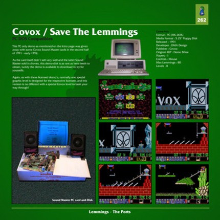 Lemmings - The Ports - PDF Edition screenshot