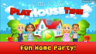 Little Doll Play House Time Image