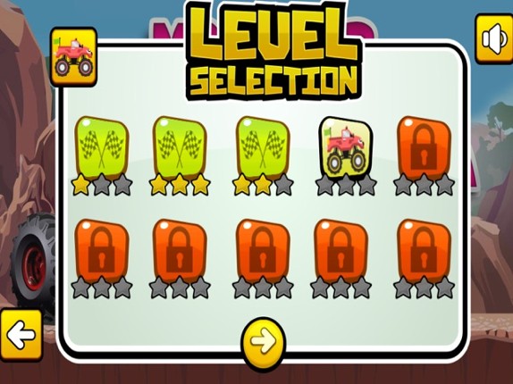 Monster Truck Mania : Hill Racing screenshot