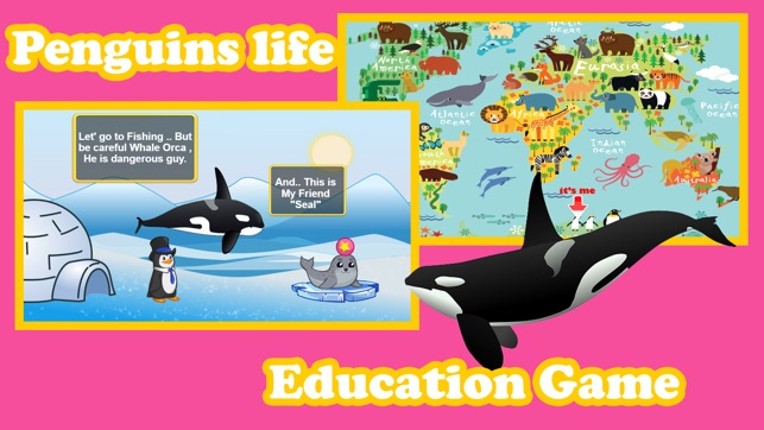 Penguin Fishing Game Free for Kids screenshot