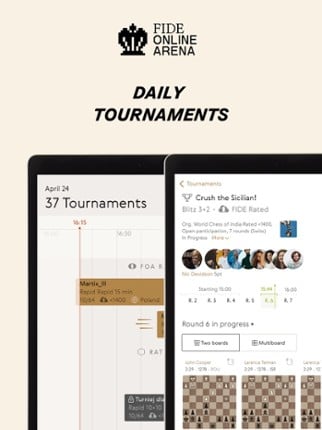 Play Chess: FIDE Online Arena screenshot