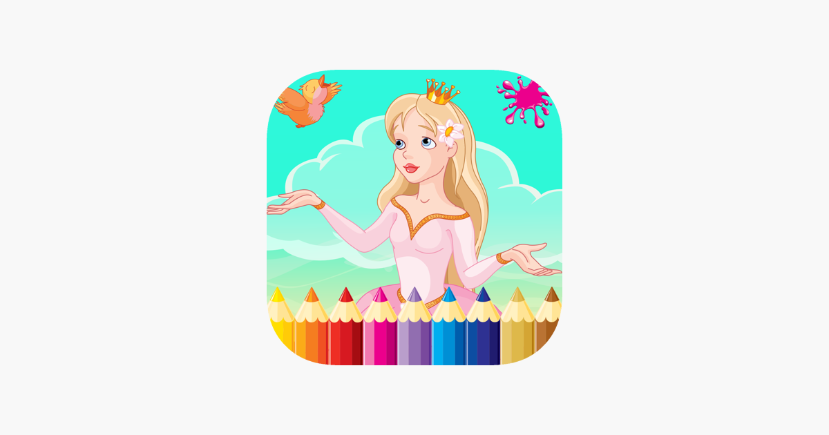 Games like Princess & Prince Paint Draw Coloring Book For Kid