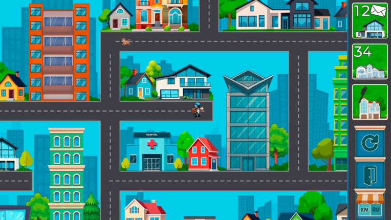 Robot-Mail Rush screenshot