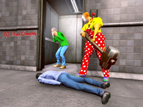 Scary Clown Pranks 3D screenshot