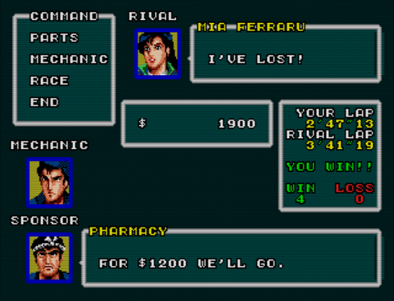 Super Hang-On screenshot