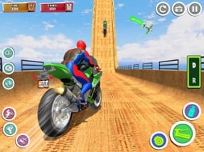 Superhero Bike Stunt Master 3D Image