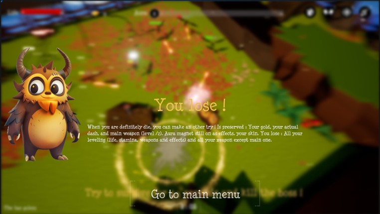 Sylvester and the entity of Dust screenshot