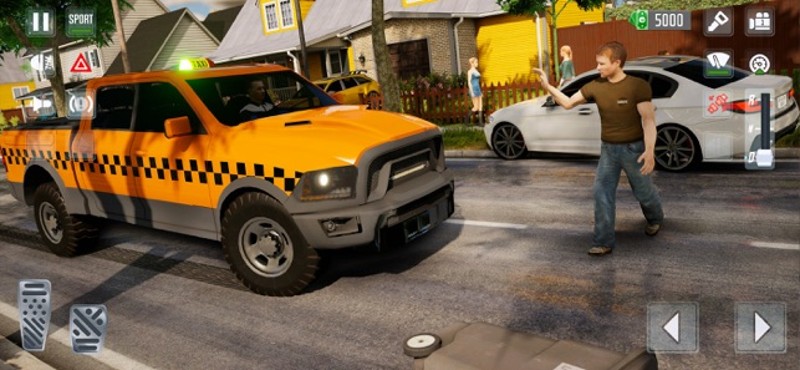 Taxi Car Simulator: EVO screenshot