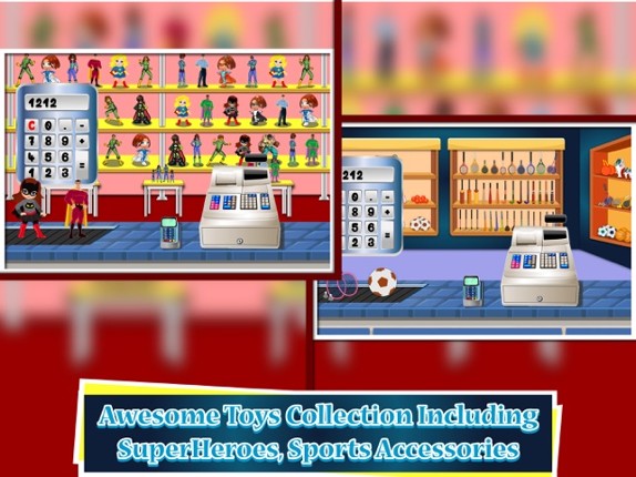 Toys Shop Cash Register &amp; ATM Simulator - POS Image