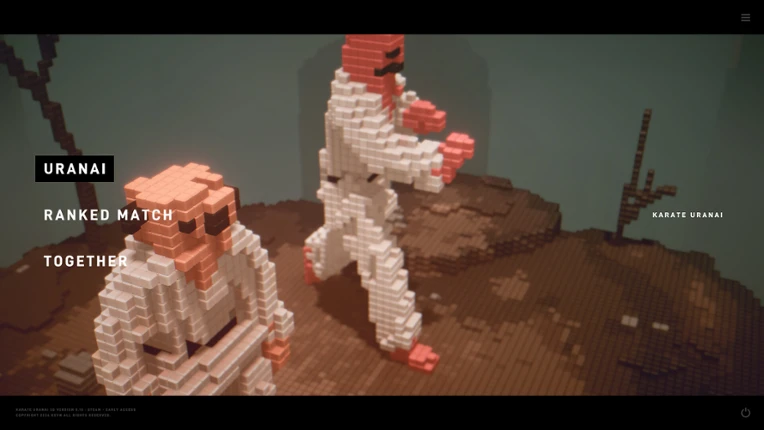 CHU!! KARATE URANAI VOXEL screenshot