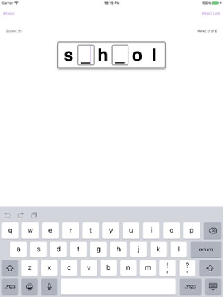 Cloze for Spelling Image