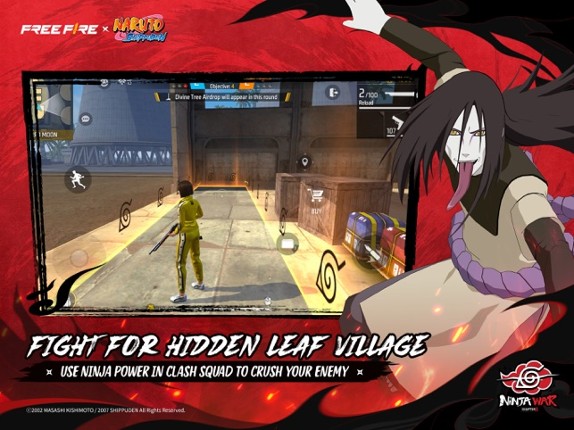 Free Fire x NARUTO SHIPPUDEN screenshot