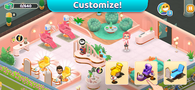 Serenity's Spa: Beauty Salon screenshot