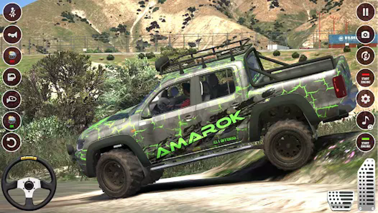 Indian Jeep Driving Simulator screenshot